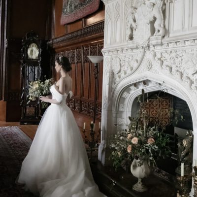 allerton castle north yorkshire bridal photography