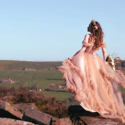west yorkshire bridal hair portrait photography