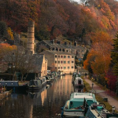 hebden bridge calderdale west yorkhire england