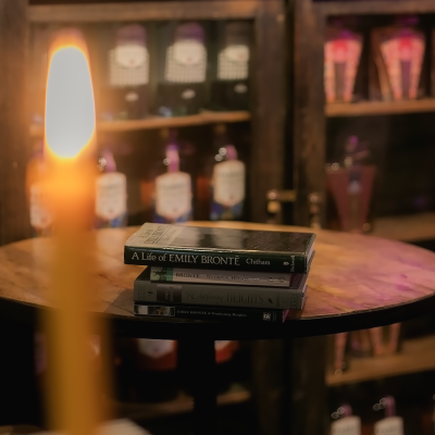writers bloc haworth yorkshire england cocktail bar